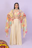 Sharara Set with Printed Cape