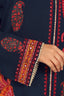 Navy Color Printed Stitched Kurta Set