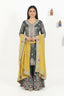 Brocade Sharara Set with Heavy Embroidery & Dupatta
