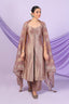 Brocade Slit Style Suit Set