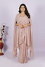Drape Saree with Sequinned Cape