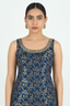 Navy Blue Sharara Set