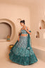 Heavy Embroidered Net lehenga with Blouse