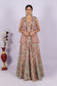 Floral Embroidered Lehenga Set with Jacket
