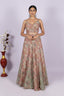 Floral Embroidered Lehenga Set with Jacket