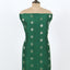 Rama Green Color Unstitched Chanderi Suit