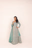 Heavy Zari Embroidered Georgette Stitched Anarkali Set