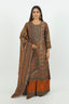 Multicolored Sharara Set