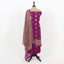 Hot Pink Color Unstitched Chanderi Suit