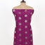 Hot Pink Color Unstitched Chanderi Suit