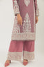 Pink Color Stitched Plazo Set