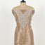 Beige Color Unstitched Tissue Suit