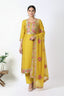 Unstitched Organza Suit