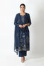 Semi stitched Chanderi Suit