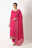 Unstitched Chanderi Suit